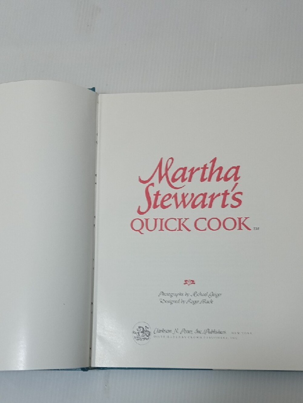 Vintage Martha Stewart Quick Cook Cookbook - Picture 10 of 15